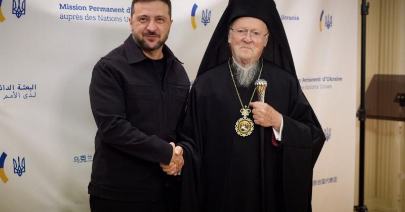Зеленський провів бесіду з Вселенським Патріархом Варфоломієм: Російська Федерація намагається перетворити свою агресію на основний елемент національної гордості.