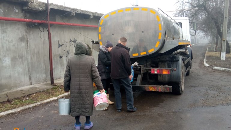 Ряд населенных пунктов Донетчины остались без воды