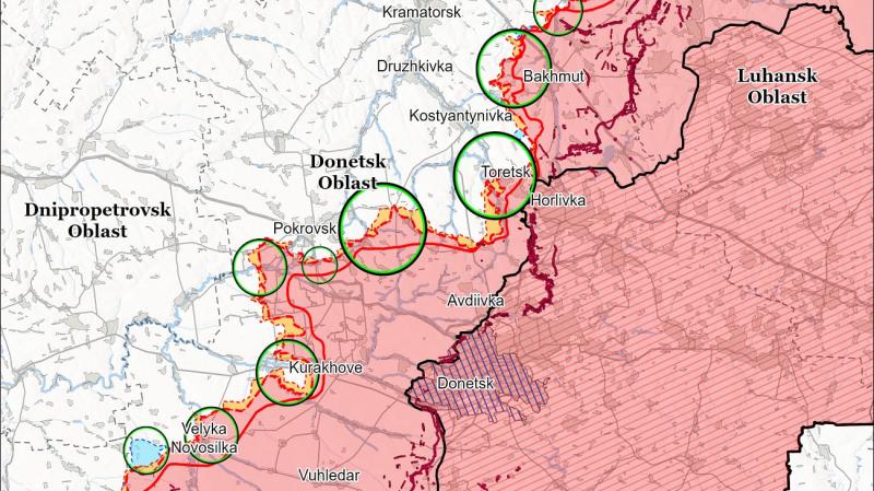 ISW провів аналіз цілей, які Росія має на увазі, захоплюючи Велику Новосілку в Донеччині.