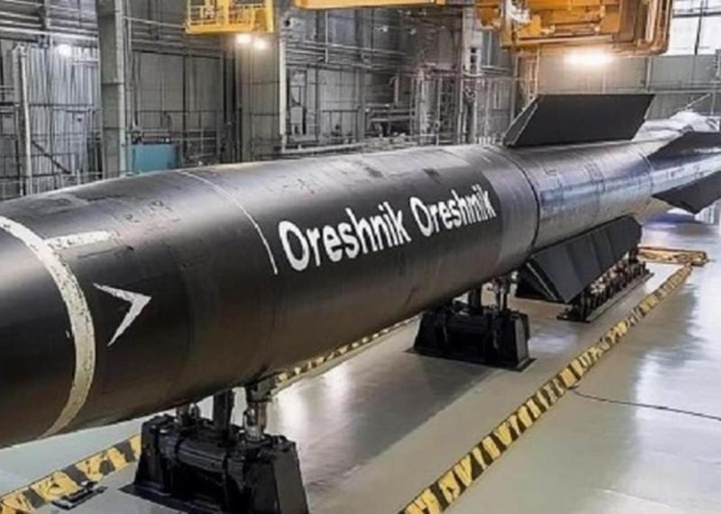 Росія закриває повітряний простір над територією, звідки здійснювалися запуски Орєшніка.