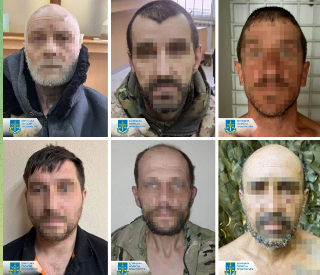 15 років позбавлення волі: в Україні винесли вирок шістьом військовослужбовцям рф, які брали участь у бойових діях на Донбасі.