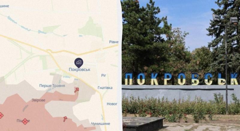 DeepState повідомив про просування військ Росії в Покровську.