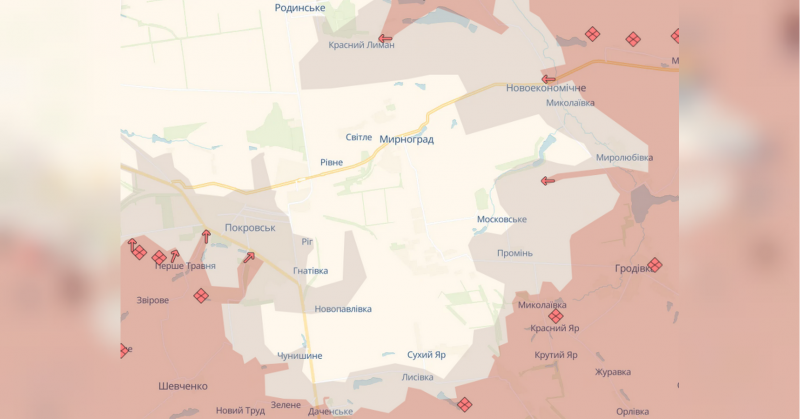Українські сили не зможуть зберегти контроль над Донбасом: Збройні Сили України втомлені, Покровськ -- на межі втрати -- повідомляють ЗМІ.