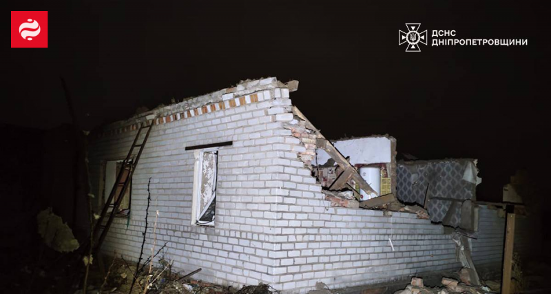 Внаслідок нападу Росії на Дніпропетровську область загинув 12-річний підліток, троє осіб отримали поранення - фото.