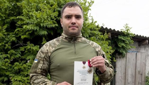 Вшановуючи пам'ять командира екіпажу безпілотників Вадима Марчака.