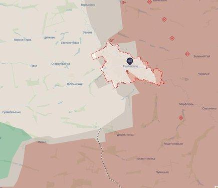 У Гуляйполі штурмові підрозділи оточили російські війська та проводять операцію з очищення міста - 1ОШП.