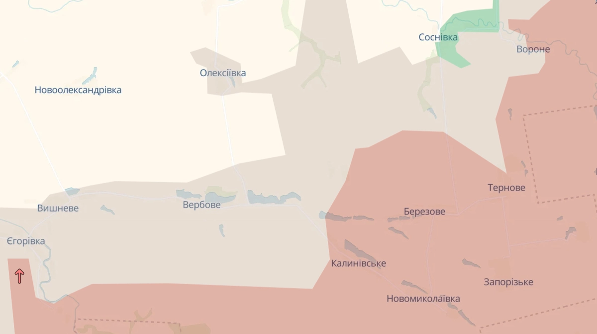 DeepState: Захисники відтіснили російські сили в Дніпропетровському регіоні.