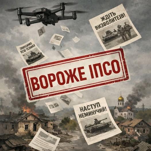 У Нікополі російські війська почали розповсюджувати листівки з погрозами для місцевих жителів: органи влади зробили заяву про можливу інформаційну агресію.