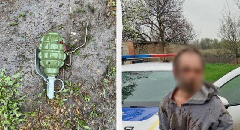 У Дніпропетровській області чоловік вживав гранату у бік правоохоронців: п'ятеро отримали поранення.