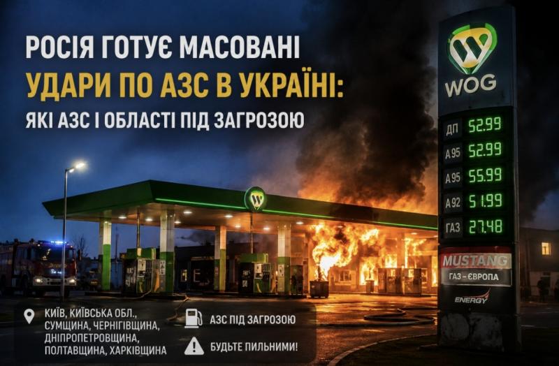 Масовані атаки на автозаправні станції в Україні: аналітики визначили регіони з підвищеним рівнем небезпеки.