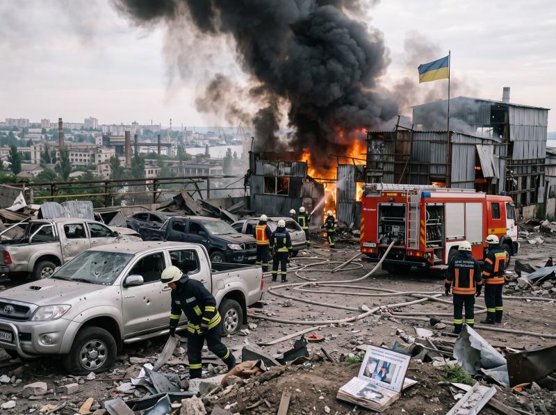 Балістичний удар по Одесі: 4 загиблих, 7 постраждалих, влучення у автозаправну станцію.