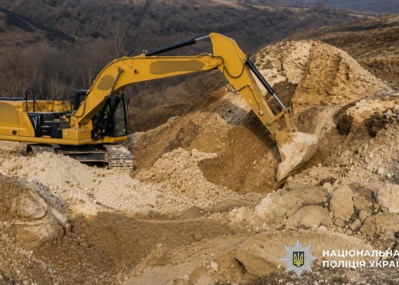 У Вінницькій області компанія здійснила незаконний видобуток корисних копалин на суму 337 мільйонів гривень.