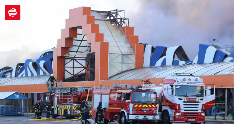 У Кривому Розі внаслідок атаки Росії був знищений дощенту гіпермаркет 