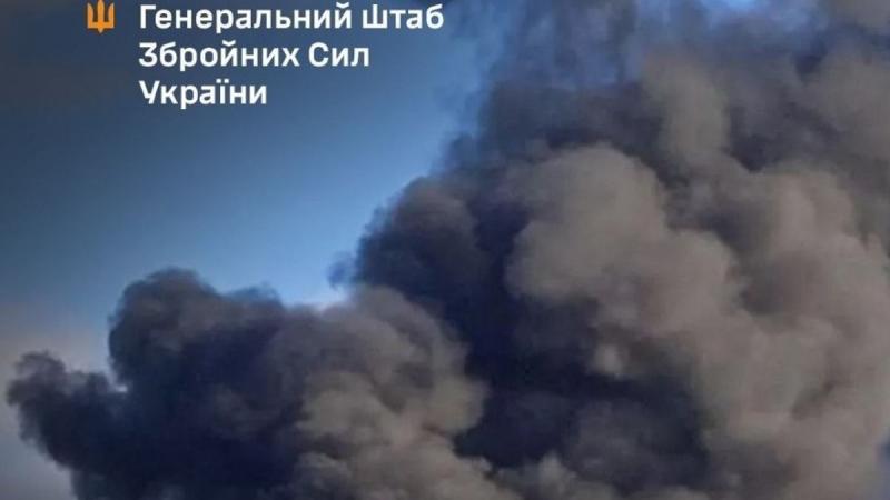 Генеральний штаб Збройних сил України повідомив про удари по Саратовському нафтопереробному заводу та аеродрому 