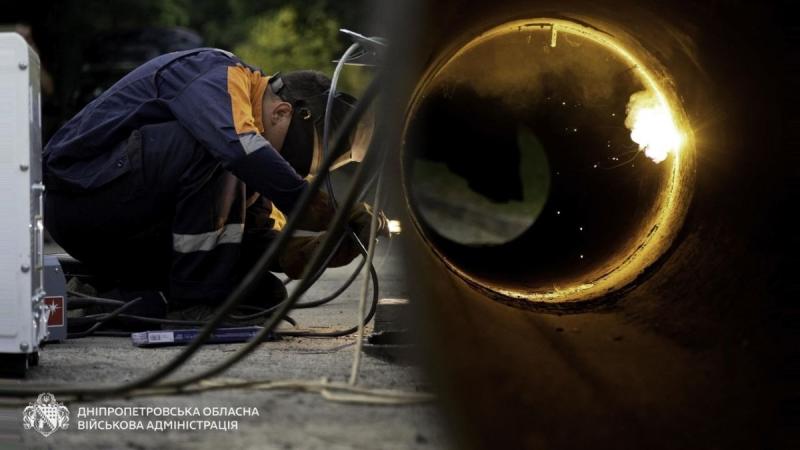 Корецький: у Марганці відновлено централізовану систему водопостачання.