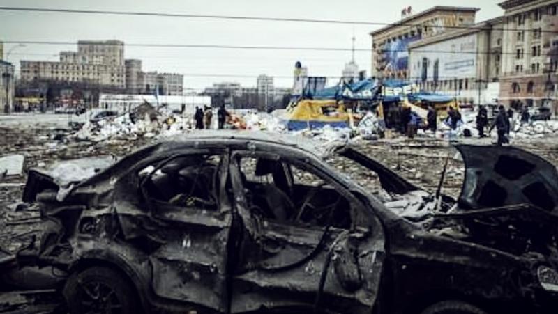 Російський реактивний безпілотник вразив кладовище в Харкові, але, на щастя, жертв немає.
