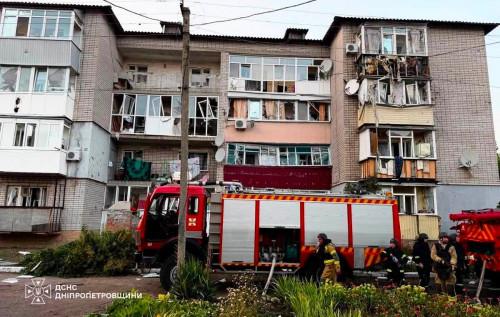 Дніпропетровська область: через ворожі обстріли загинуло троє людей, п'ятеро отримали поранення, в тому числі й діти.