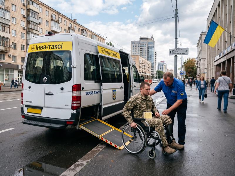 Ветерани отримають безкоштовний транспорт: представлені нові спеціалізовані автомобілі з підйомниками.